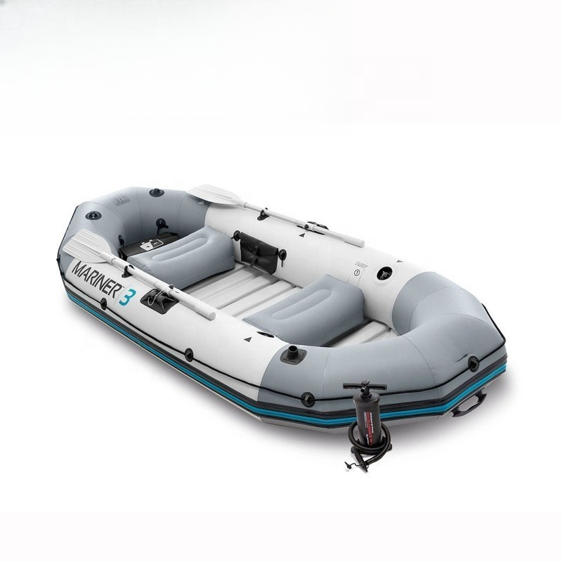 Fishing Boat Inflatable - 68373 BOOTSET Kayak Opblaasbaar Roeiboot Visboot