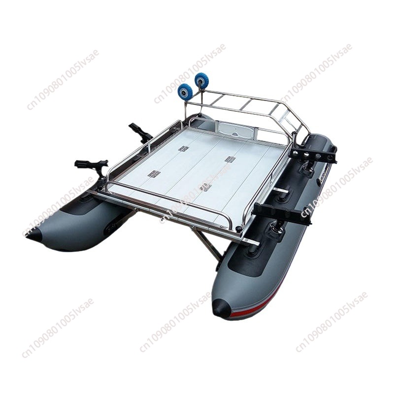 Fishing Boat Inflatable - Aluminium dek PVC ponton 1/2/4 opblaasbare