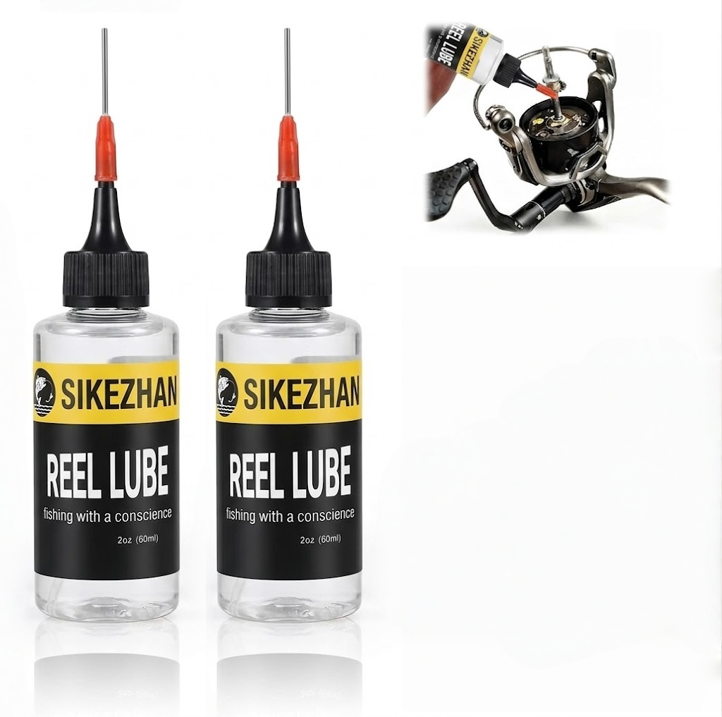 Fishing Boat Steering Wheel - SIKEZHAN 60ml Visserijmolen Smeerolie met Naaldneusapplicator
