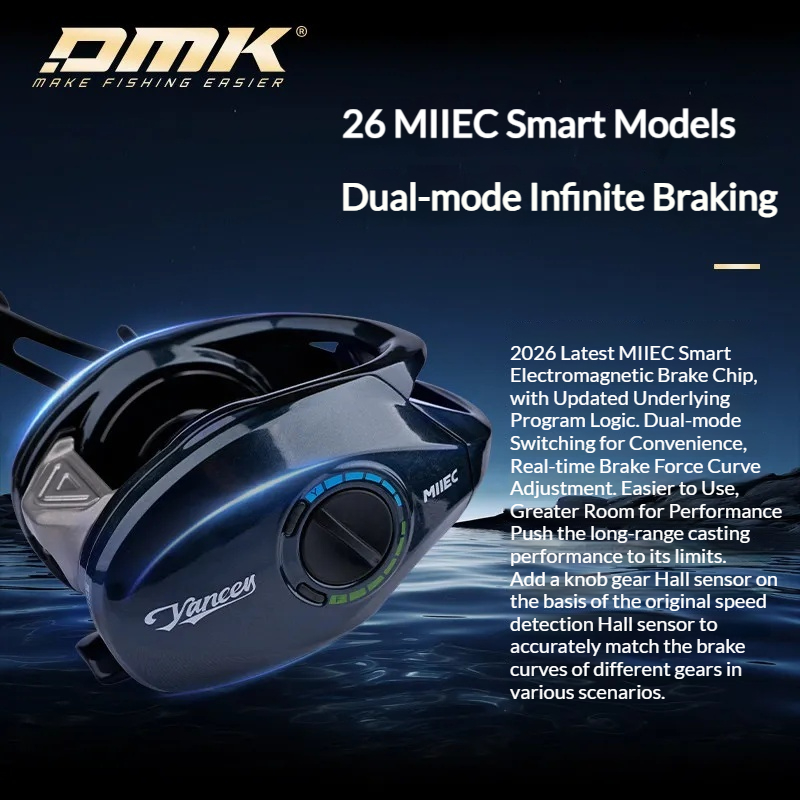 Dmk Baitcasting Reel Miiec Sma - Fishing Boat Steering Wheel recensie en prijs